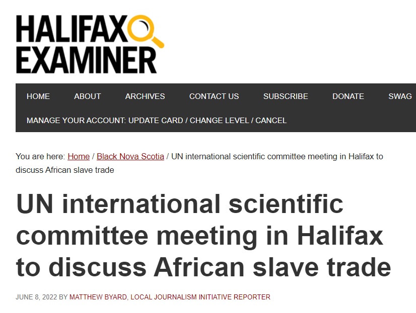 excerpt of Halifax Examiner Article