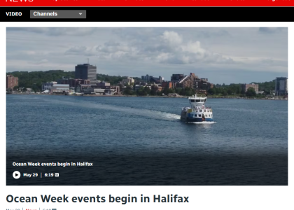 Thumbnail for the post titled: Ocean Week events begin in Halifax – CBC News