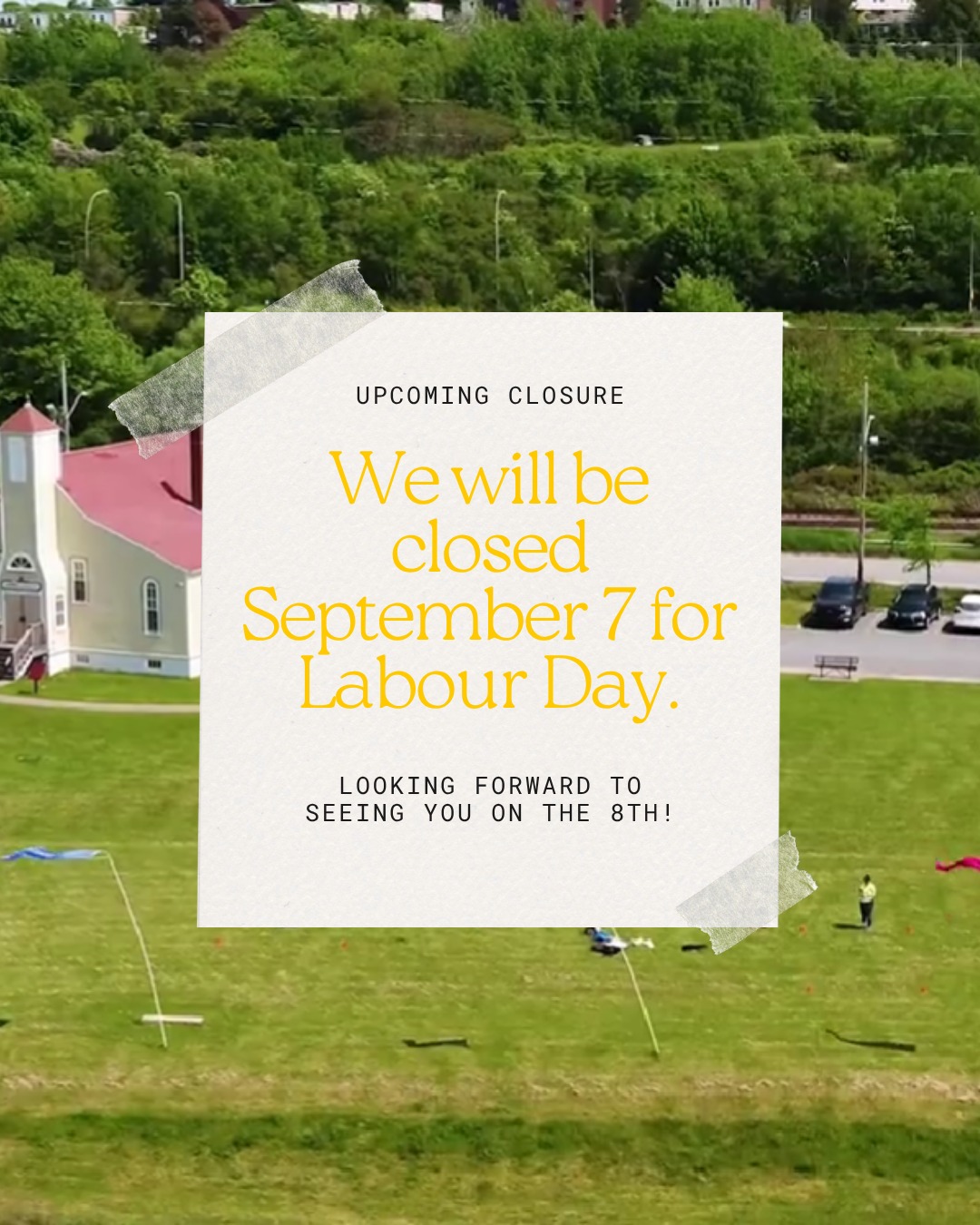 The museum will be closed on Monday, September 7th, for Labour Day. We look forward to welcoming you back on Tuesday, September 8th!
